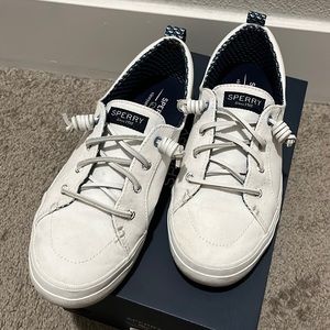SPERRY X Vineyard Vines // Crest Vibe Canvas White